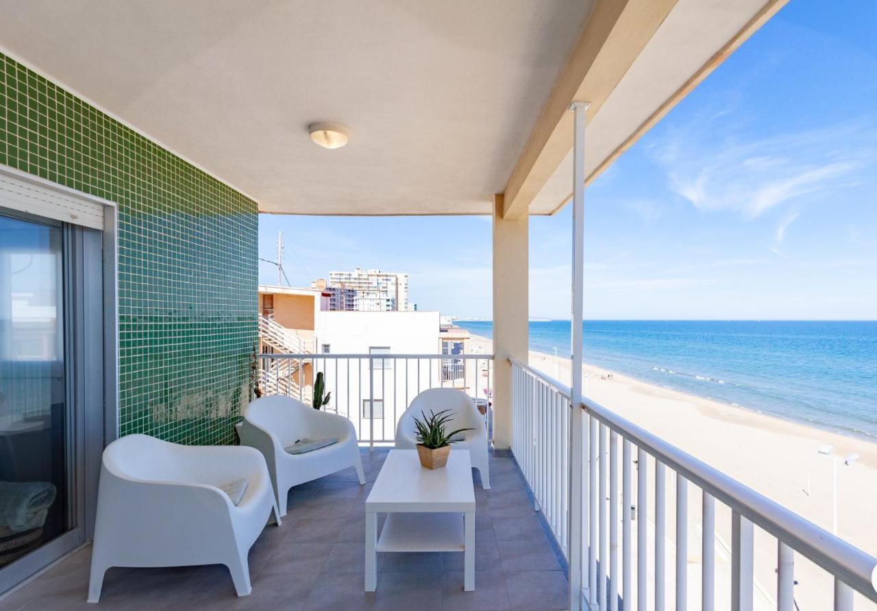 Apartamento Primera Linea De Playa Bellreguard Exterior photo